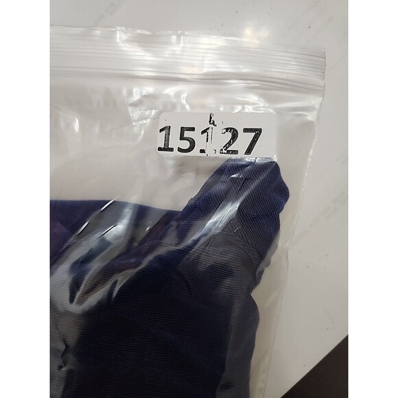 Chicos Travelers Pull On Pants Womens 1P US 8 Petite Blue Slinky Straight Leg - Picture 7 of 7